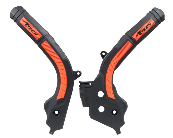 RTech захист рами KTM SX 16-18 / EXC 17-19 Black-Orange