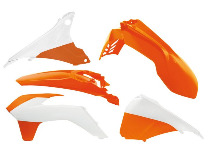 RTech КТМ SX/EXC 125-500 14-16 White-Orange