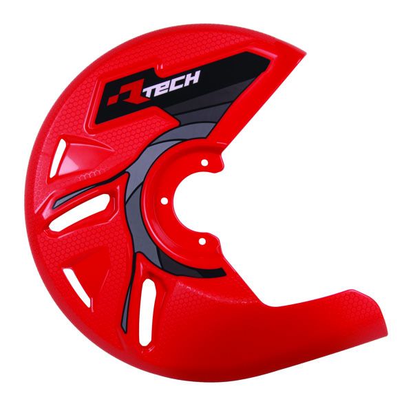 RTech Universal Brake Disk Protector Front Red