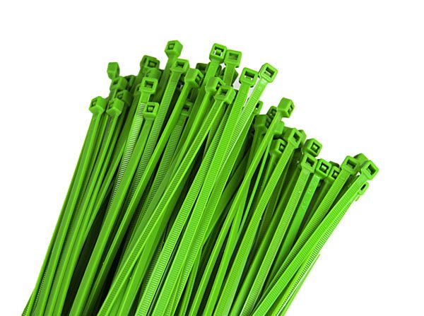 RTech стяжки 4,8X300MM Green