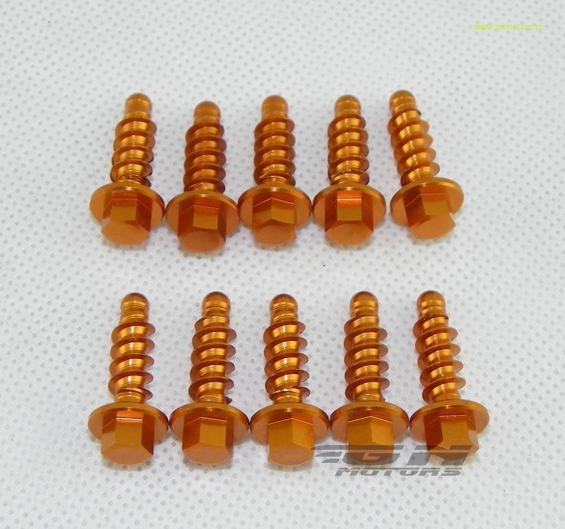 GN болти для пластику КТМ/Husqvarna Orange