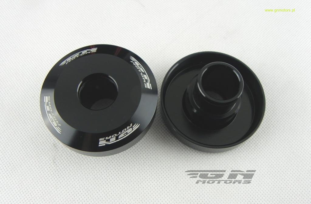 GN дистанційні втулки заднього колеса КТМ 20 мм Black