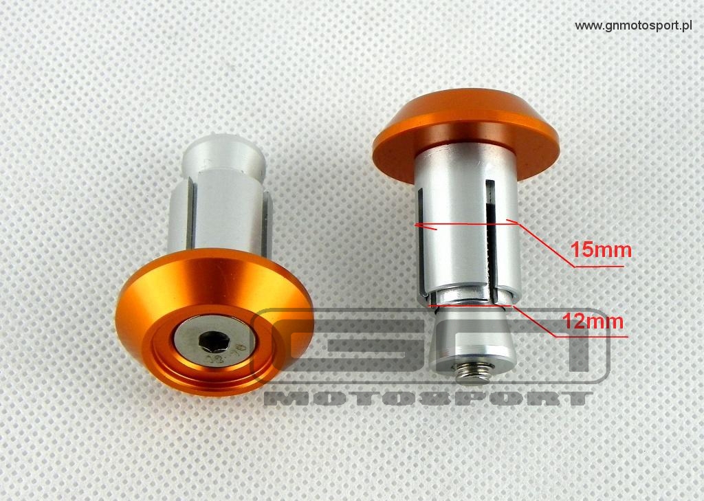 GN заглушка в торець руля Typ 2 Orange