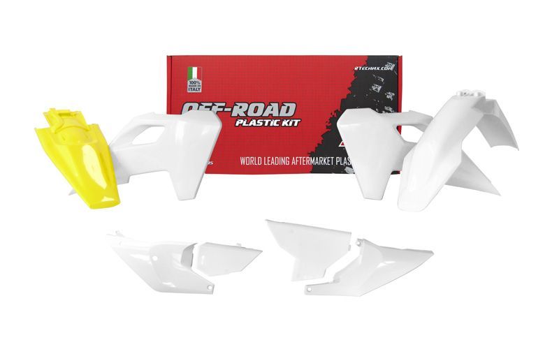 RTech Husqvarna TE/FE 2024 White-yellow