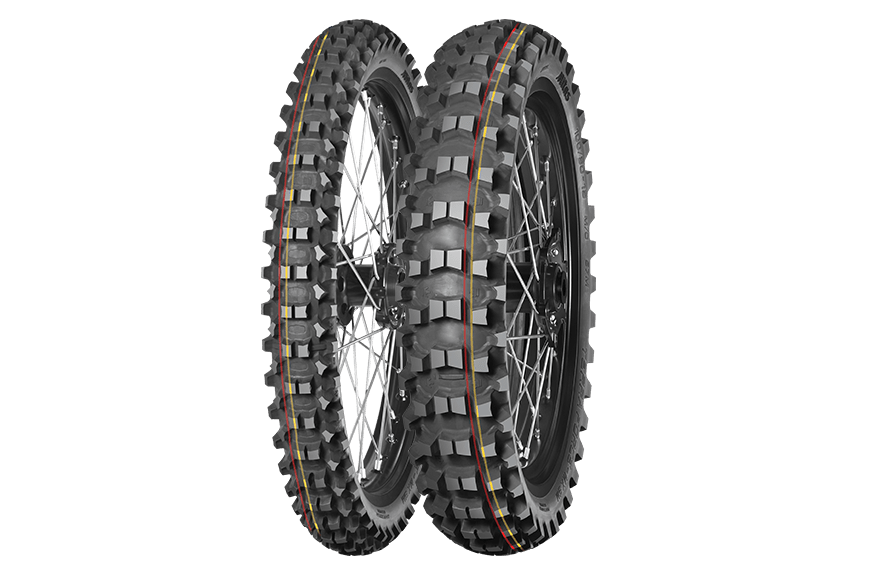 Mitas Terra Force-MX SM R14 70/100-14 Yellow/Red