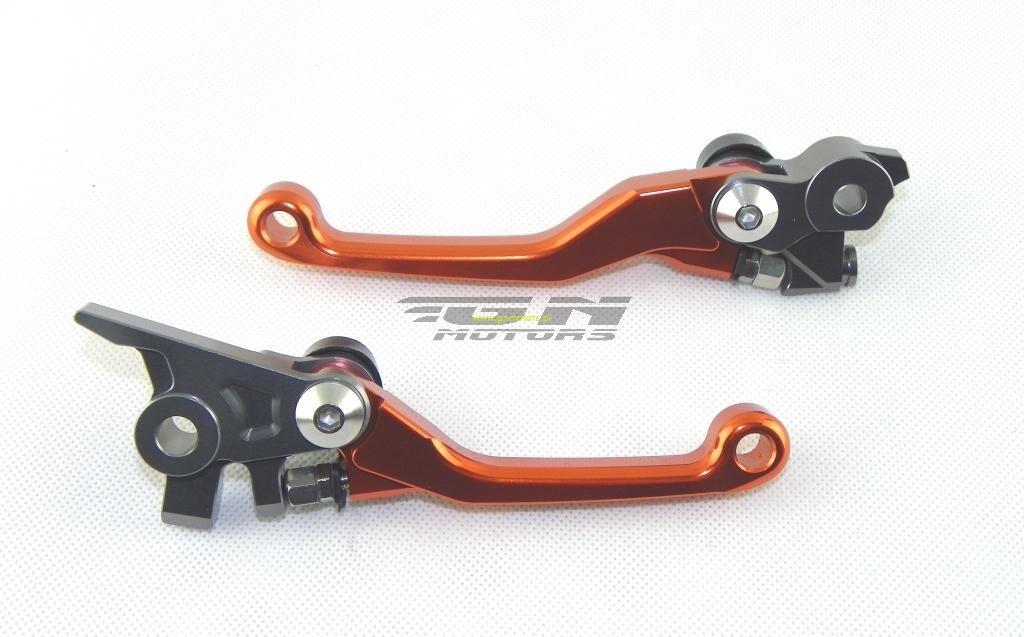 GN комплект ричагів зчеплення/тормозу KTM EXC SX 125 150 200 Orange