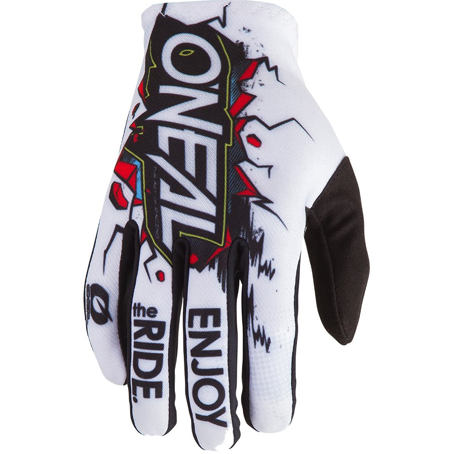 O`neal Matrix Glove YL Villain White