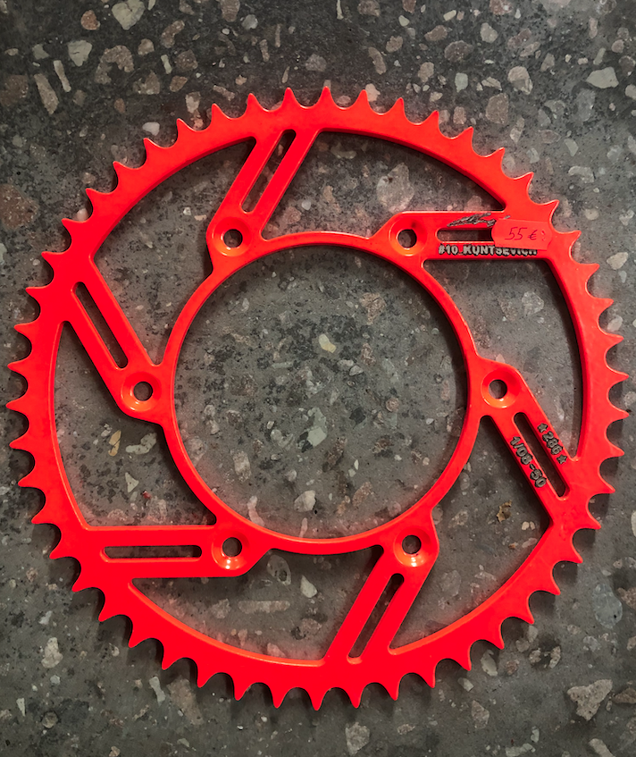 Kuntsevich задня зірка 50 KTM Orange