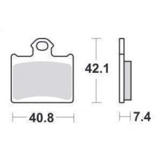 Moto-master гальмівні колодки задні SINTERPRO KTM SX85/Freeride