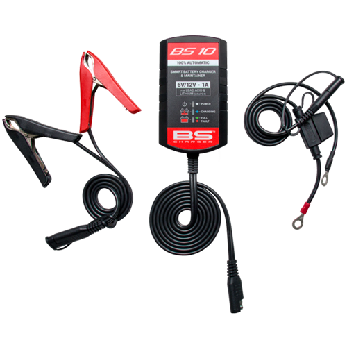 Зарядний пристрій BS10  6V/12V -1A	 чорний 700516																								