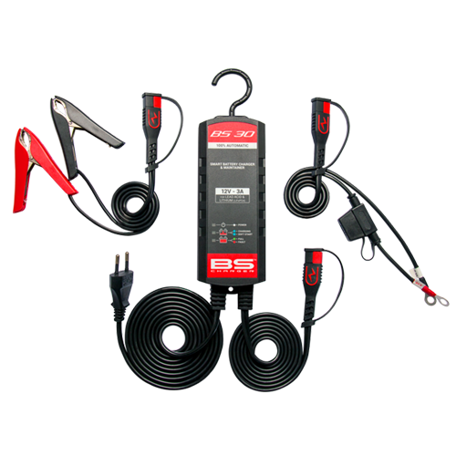 Зарядний пристрій BS30 12V-3A чорний 700546																							