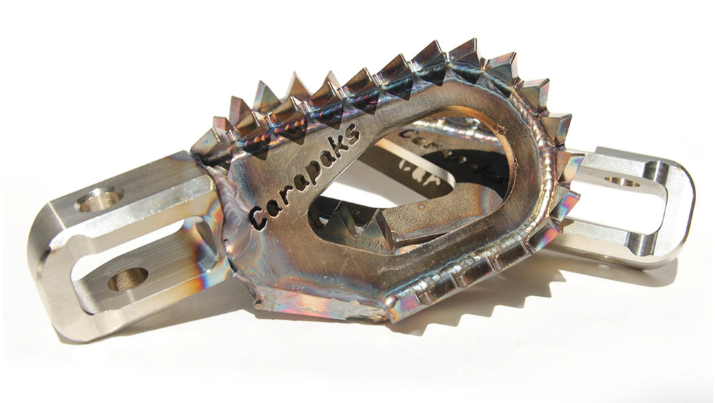 Carapaks підніжки пілота BETA  RR/RS 2020-    5 mm down, 10 mm back