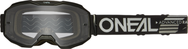 O'Neal B-10 Youth SOLID black - clear