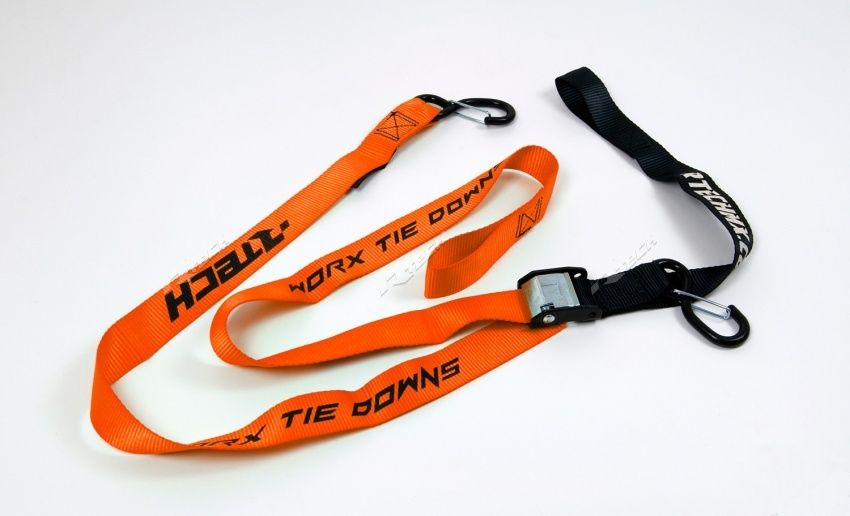 RTech ремінь для транспортування мотоцикла Tie Downs With Safety Lock