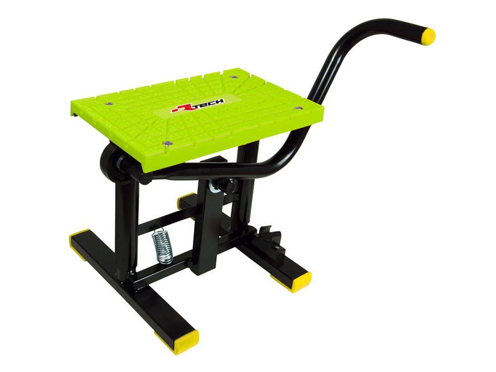 RTech підставка Foot Lift Bike Stand Cross Tpu Plate Neon Yellow