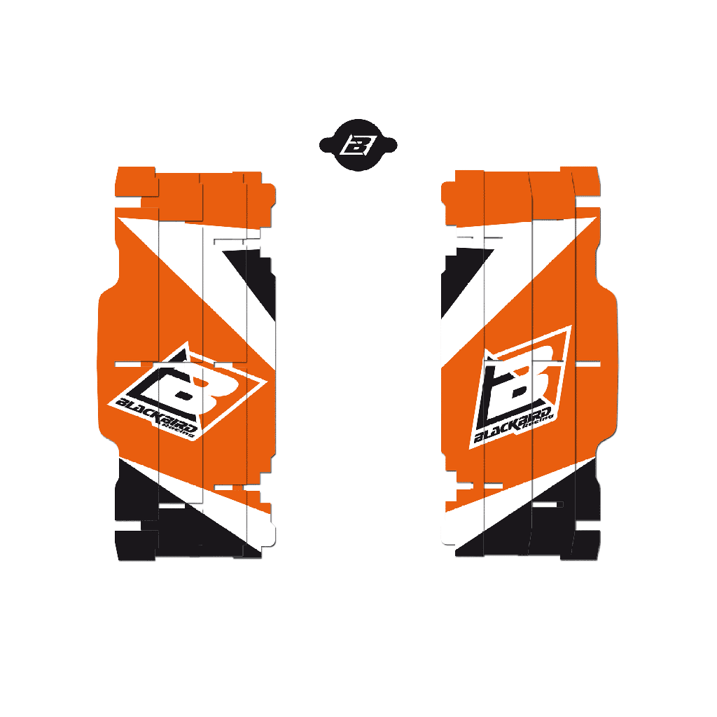 Blackbird наклейки захисту радіатора КТМ SX-SXF 07-15 / EXC 08-16