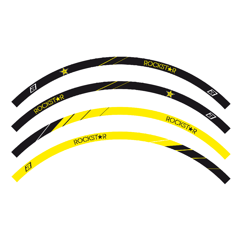 Blackbird наклейки обода Rockstar