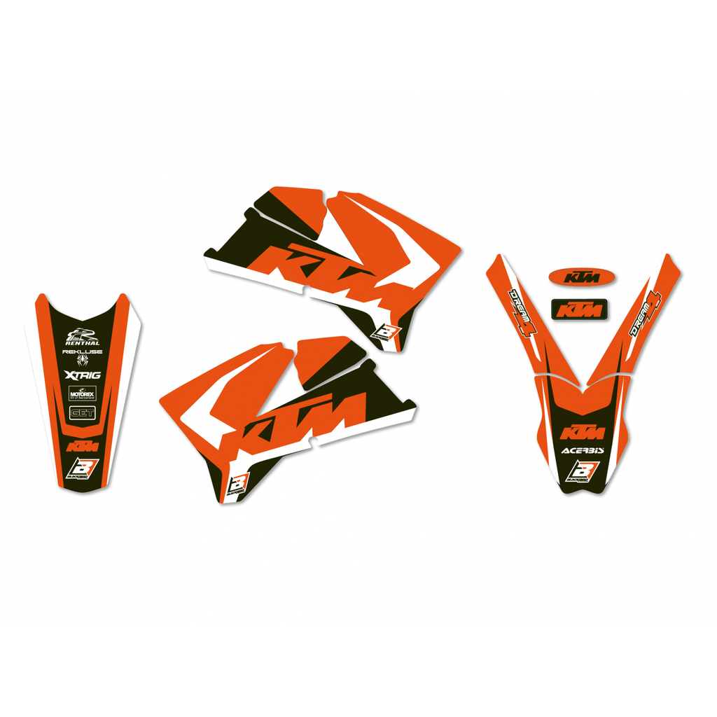 Blackbird комплект графіки Dream 4 KTM  SX-SXF 05-06 / EXC 05-07