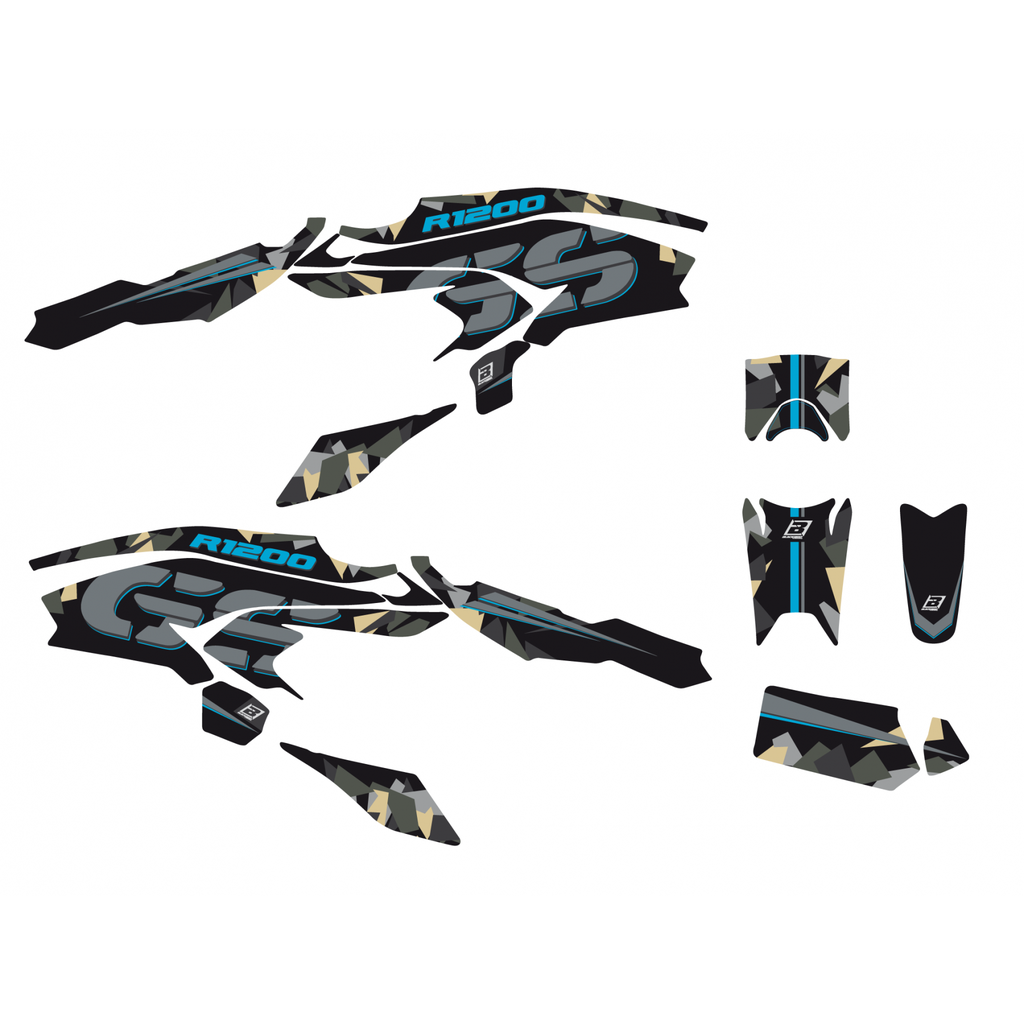 Blackbird комплект графіки Wild Frank BMW R1200 GS 13-16