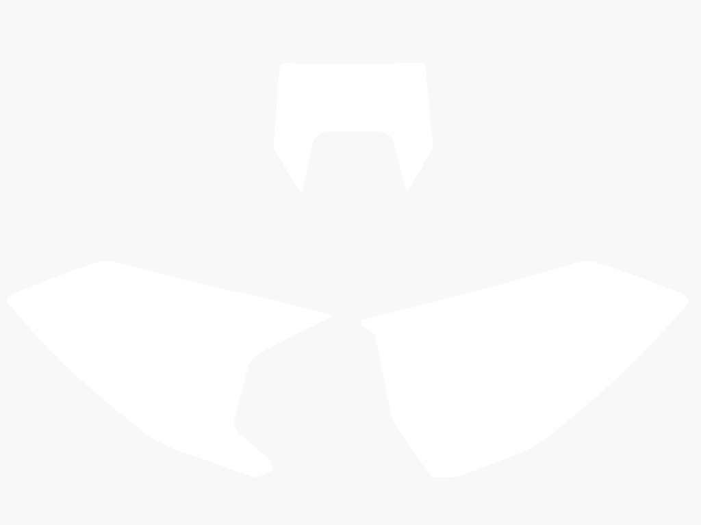 Blackbird наклейки під номер (табличка + задні боковинки) Monocolore Husqvarna FE/TE 17