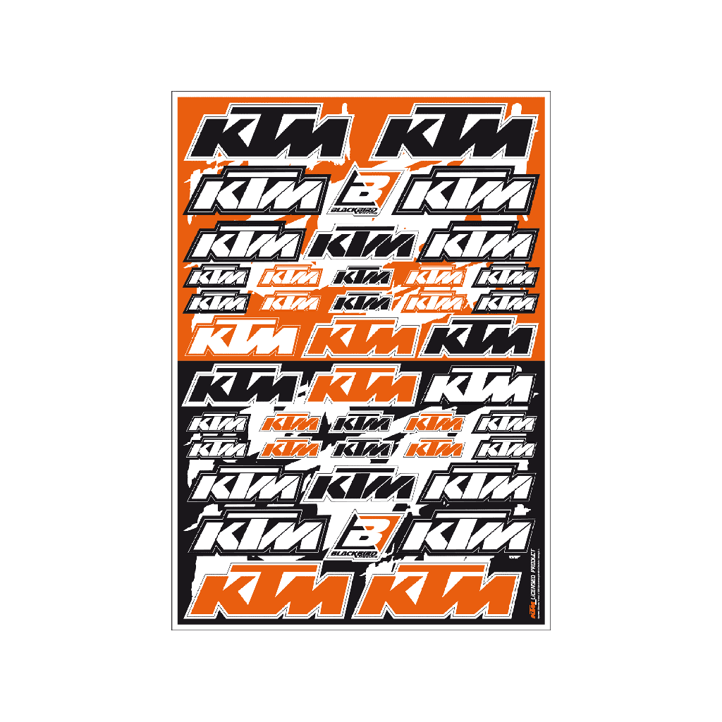 Blackbird наклейки Universal KTM Sticker