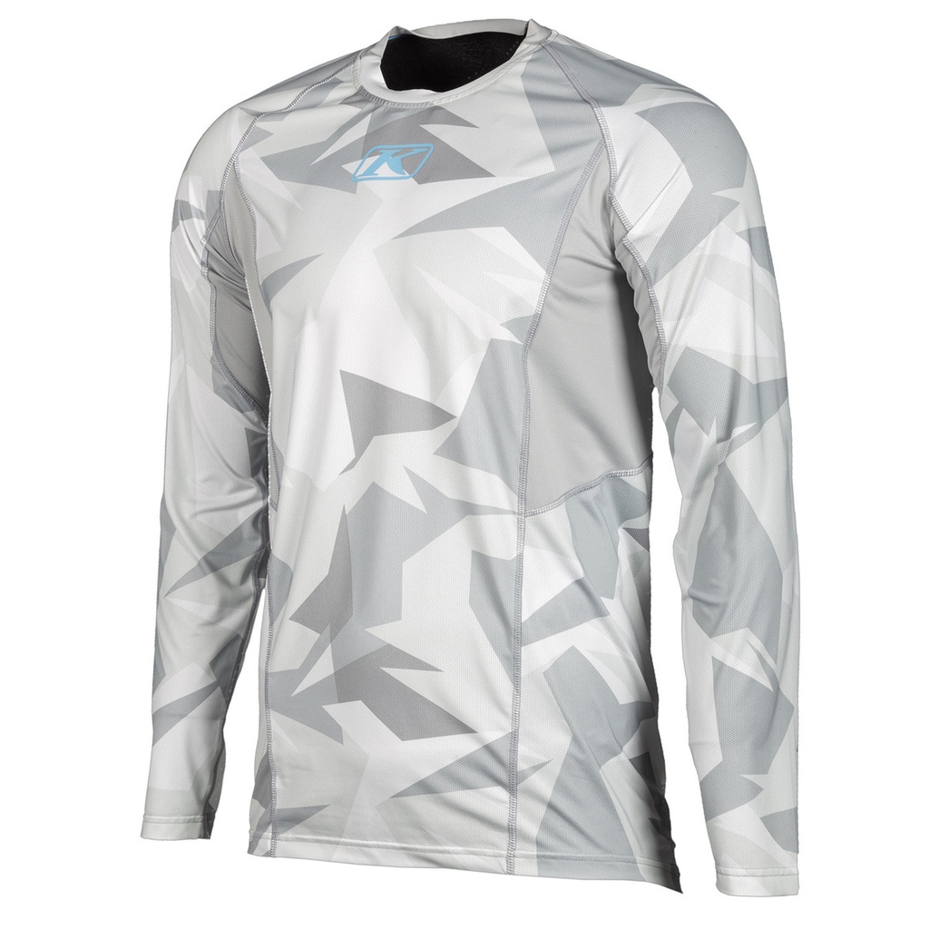 Klim Aggressor Cool -1.0 Long Sleeve LG Light Gray Camo 