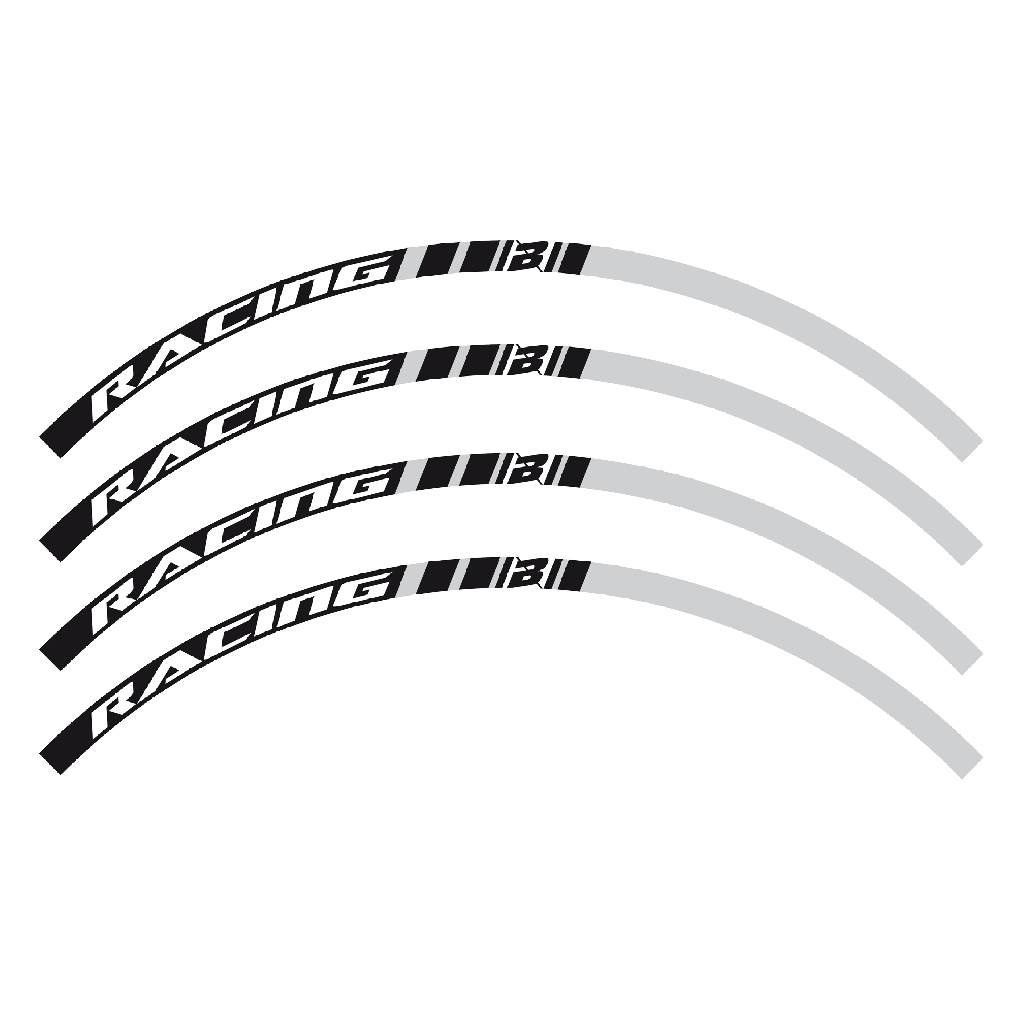 Blackbird наклейки обода Grey