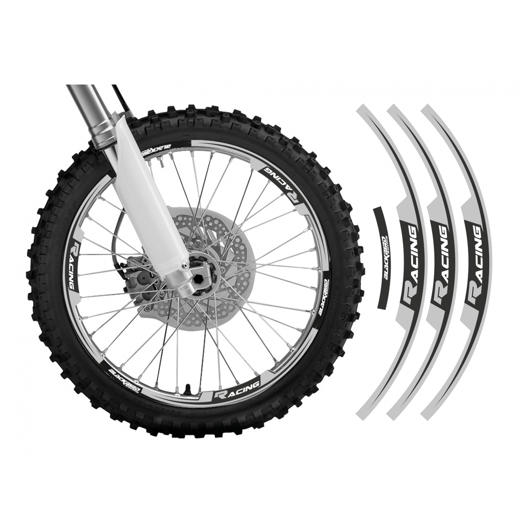 Blackbird наклейки обода Black