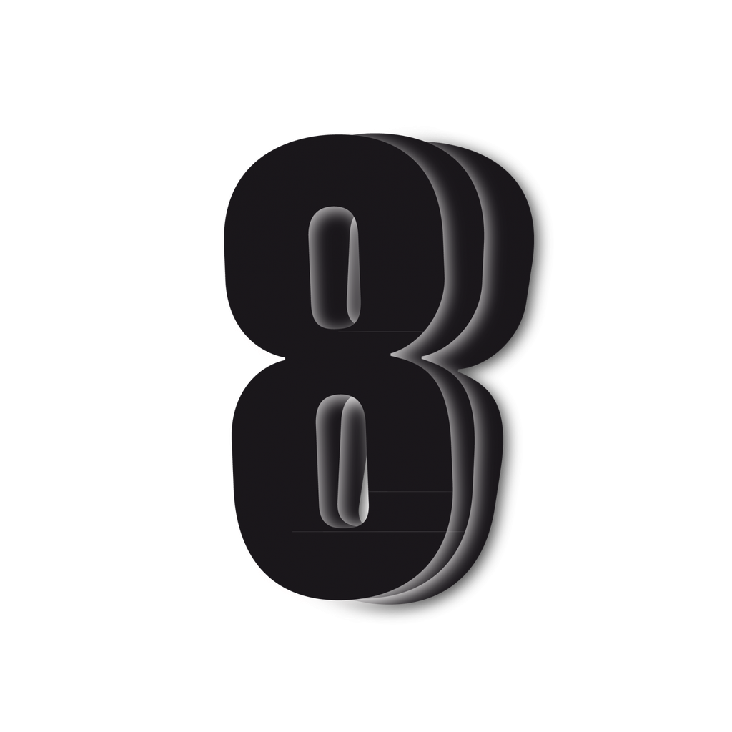 Blackbird Black Number 8