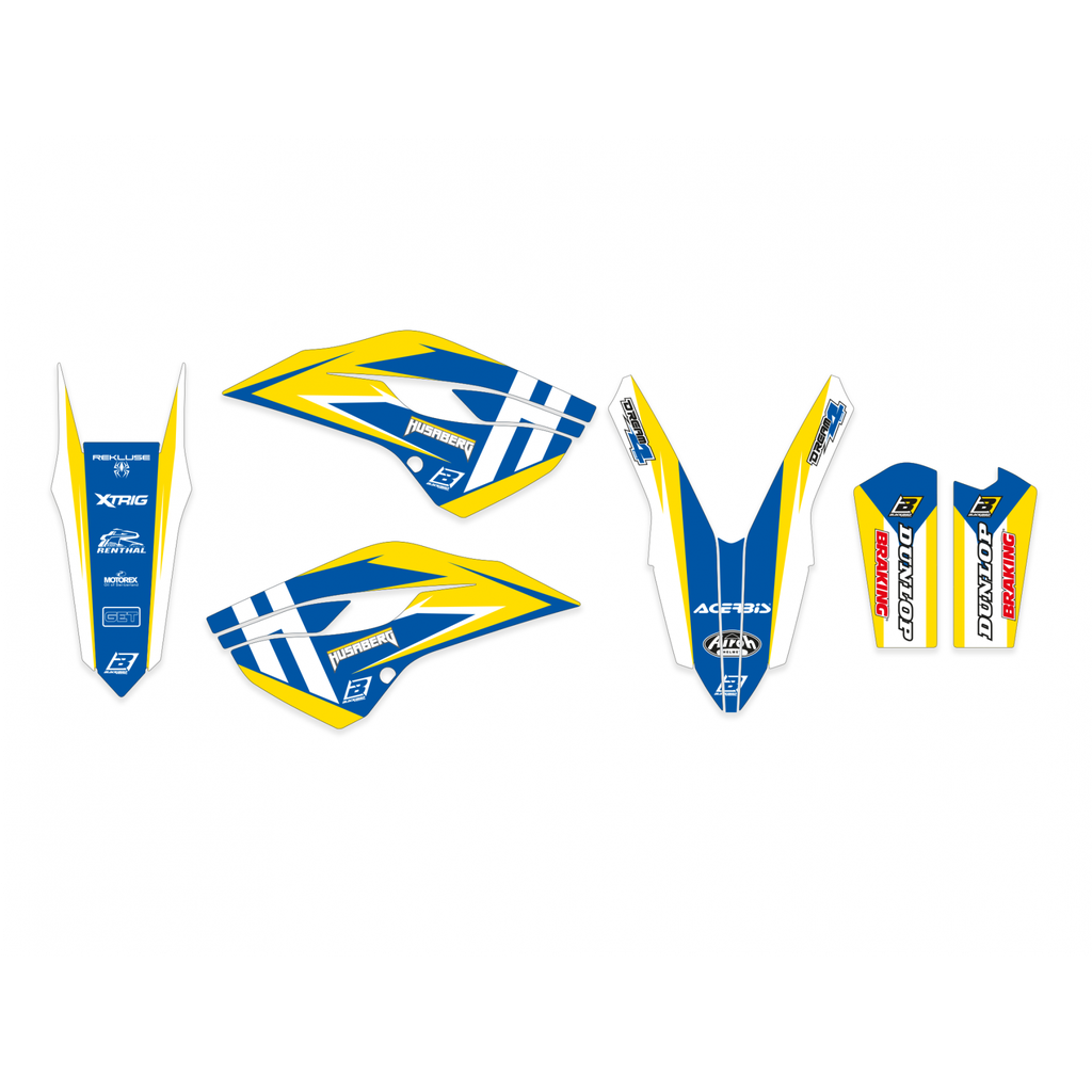 Blackbird комплект графіки Dream 4 Husaberg FE/FS 13-14 / TE 13-14
