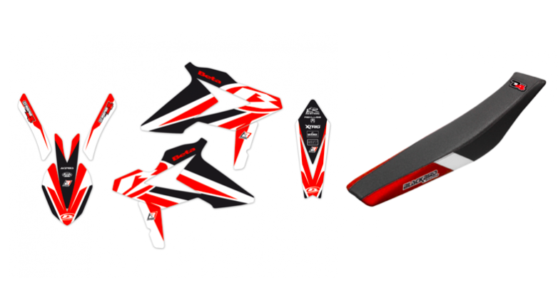 Blackbird комплект графіки та обшивка сідиння Dream 4 Husqvarna TE/TC 449-511 11-13