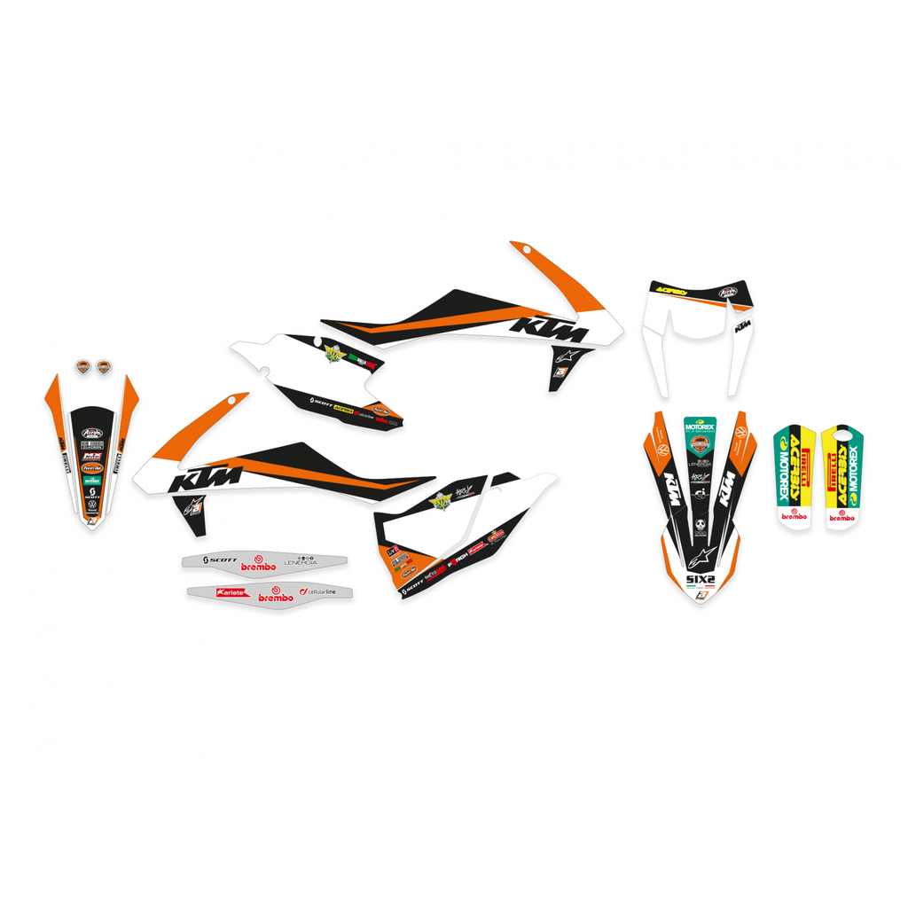 Blackbird комплект графіки Replica Trofeo 2020 KTM SX-SXF 16-18 / EXC 17-19