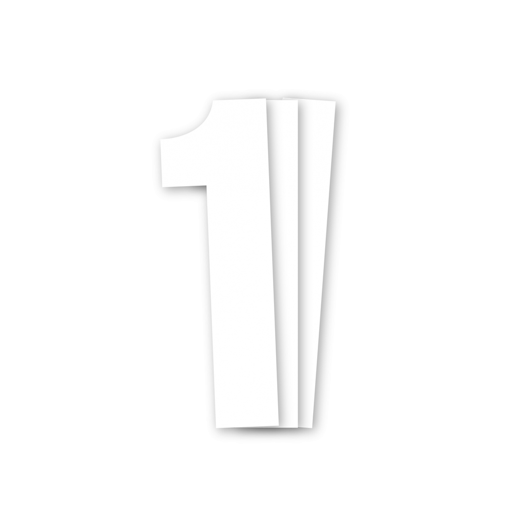 Blackbird White Number 1