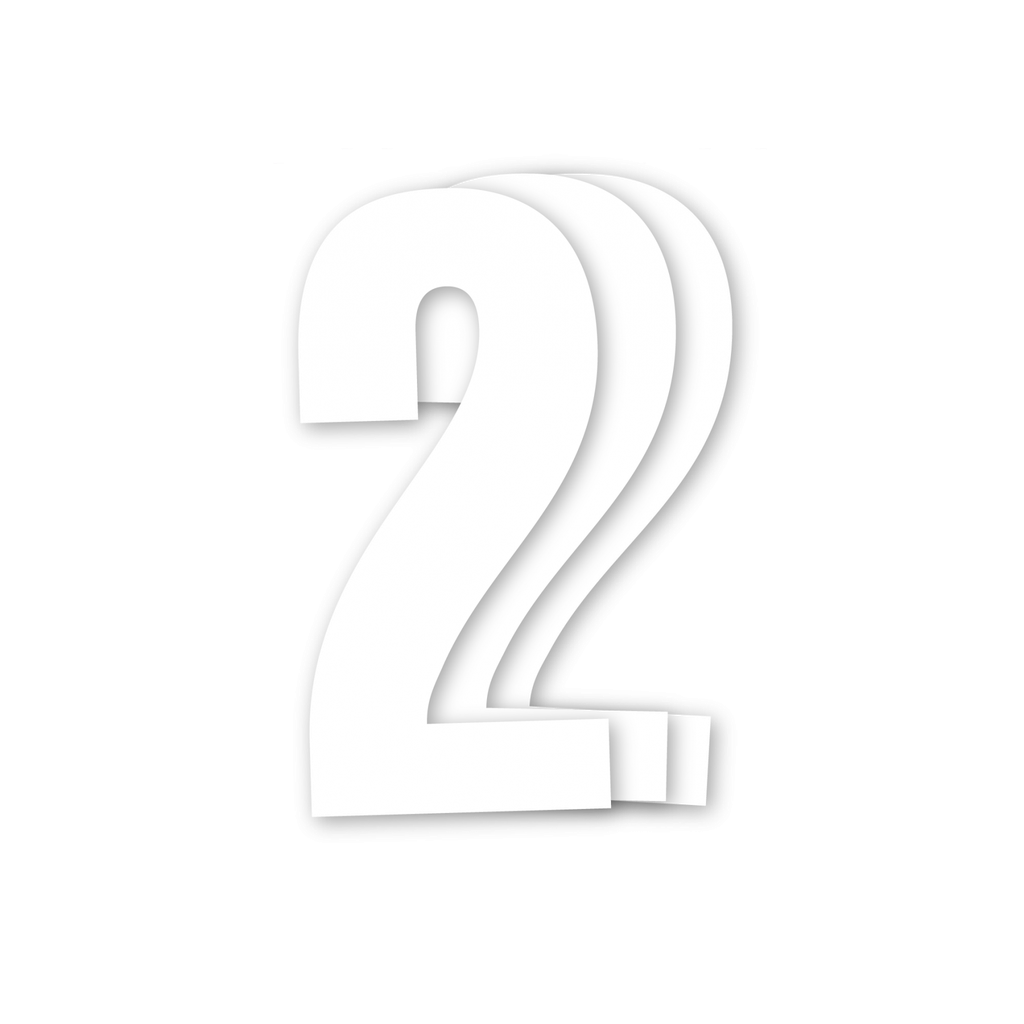 Blackbird White Number 2