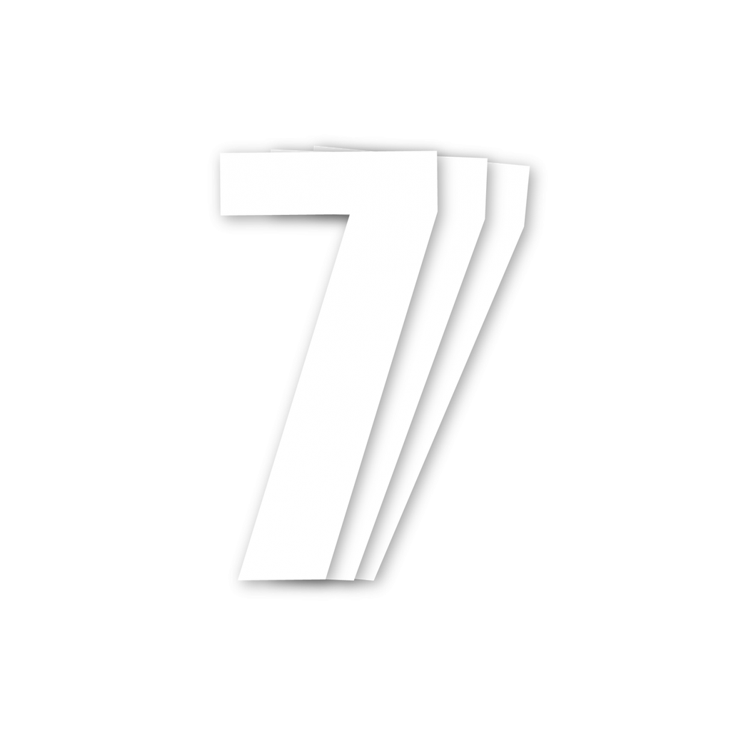 Blackbird White Number 7