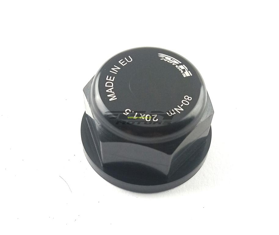 GN гайка задньої осі KTM/Husqvarna 20mm Black