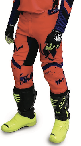 FM Pants Exagon X30 32 Orange/Blue