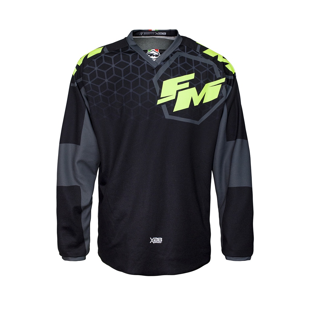 FM Jersey X29 Power XXXL Black/Yellow 