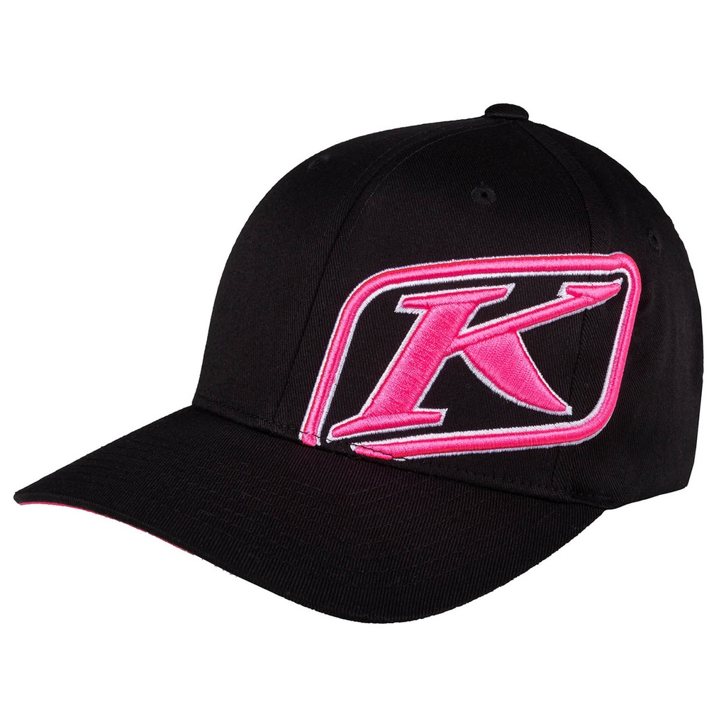 Klim Rider Hat SM - MD Black - Knockout Pink 