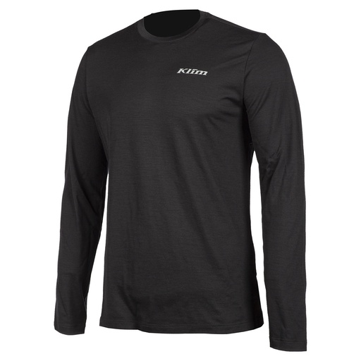 [3712-001-130-000 ] Klim Teton Merino Wool LS Shirt MD Black