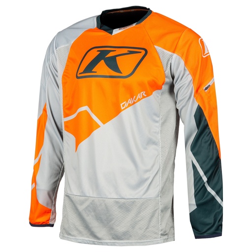 [3315-008-130-401 ] Klim Dakar Jersey MD Striking Petrol