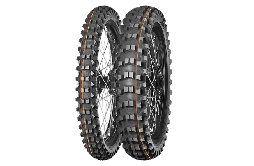 [460064] Mitas Terra Force-MX SM R14 70/100-14 Yellow/Red