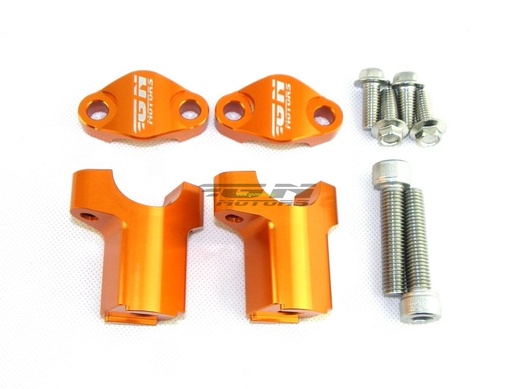 [484] GN проставки руля +15mm KTM, Husqvarna, Beta Orange