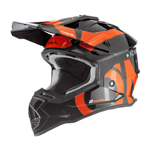 [0200-S63] O`neal 2 Series Youth Helmet M Black/Orange