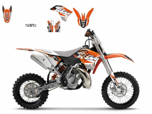 [2535E] Blackbird комплект графіки Dream 3 KTM SX 65 09-15