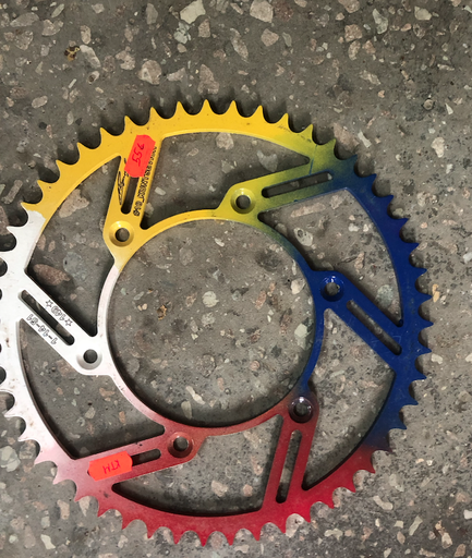 [149/1/14-51] Kuntsevich задня зірка 51 KTM Blue/Red/White/Yellow