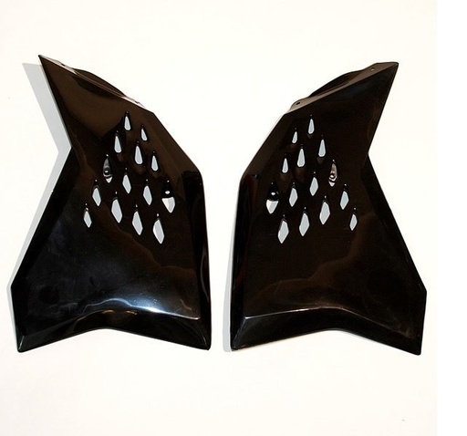 [KT03095001] UFO боковинки радіатора KTM SX 07-08, EXC 08 Black