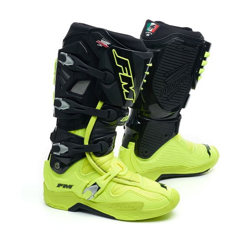 [ST004TY344] FM BOOTS TYPHOON 3 BLACK-FLUO-YELLOW 42 43 44 45 46
