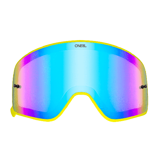 [6020-934] O'Neal B-50 Goggle yellow SPARE LENS radium blue