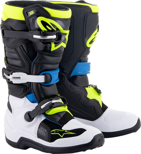 [2015017-1795-6] Alpinestars Boot Tech 7S Black/Blue/Yellow 39